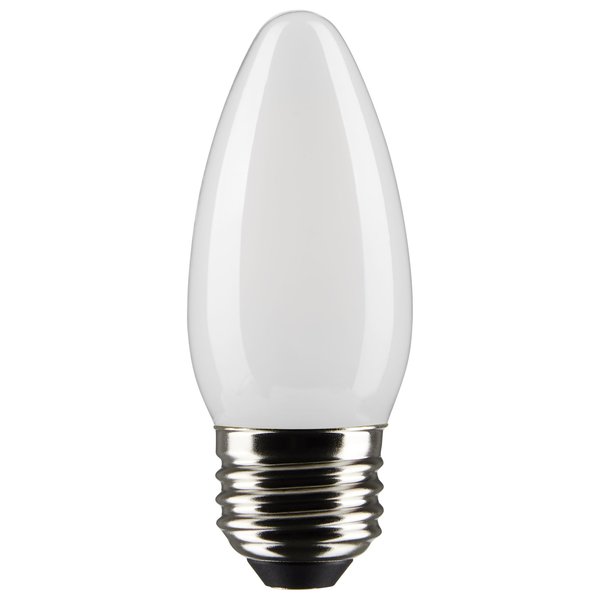 Satco 4 Watt B11 LED Lamp, Frost, Medium Base, 90 CRI, 2700K, 120 Volts S21287